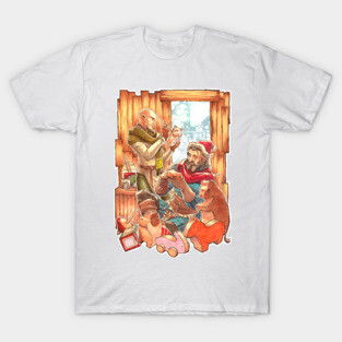 Winter Warmers: The Elf and the Toymaker T-Shirt