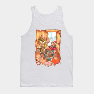Winter Warmers: The Elf and the Toymaker Tank Top