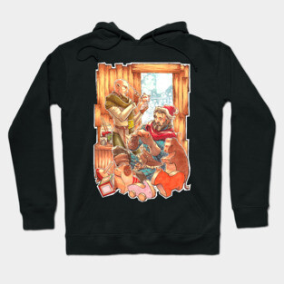Winter Warmers: The Elf and the Toymaker Hoodie