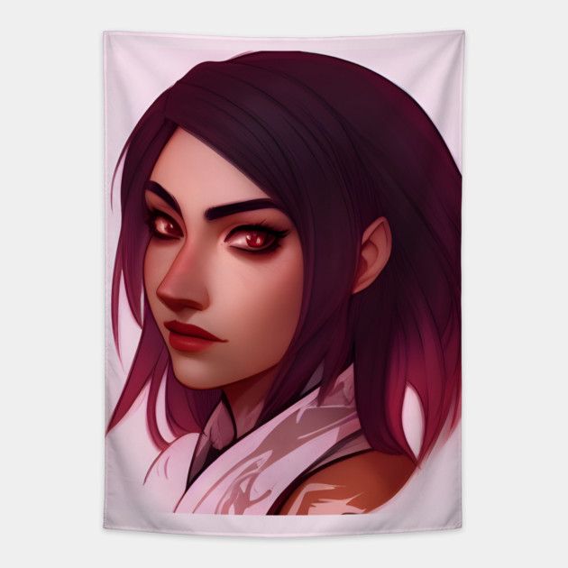 anime style lover gift Tapestry by animegirlnft