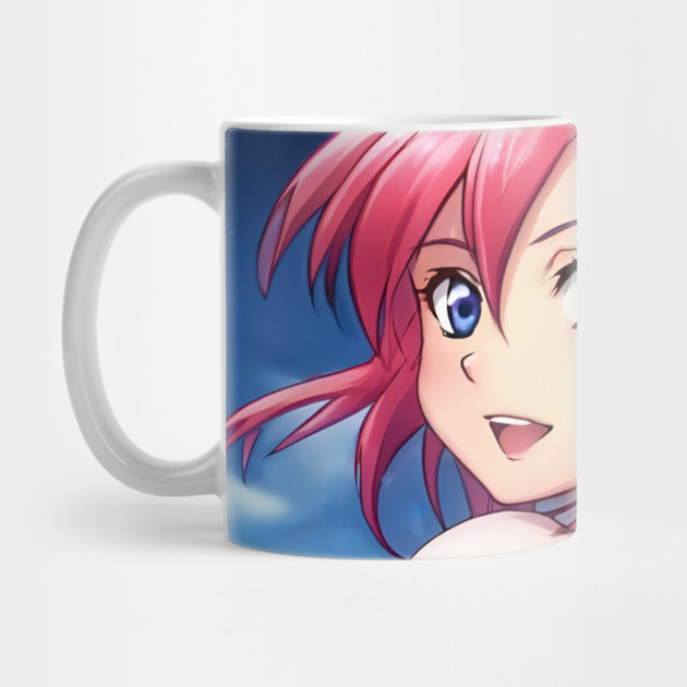 manga pink hair anime girl by animegirlnft