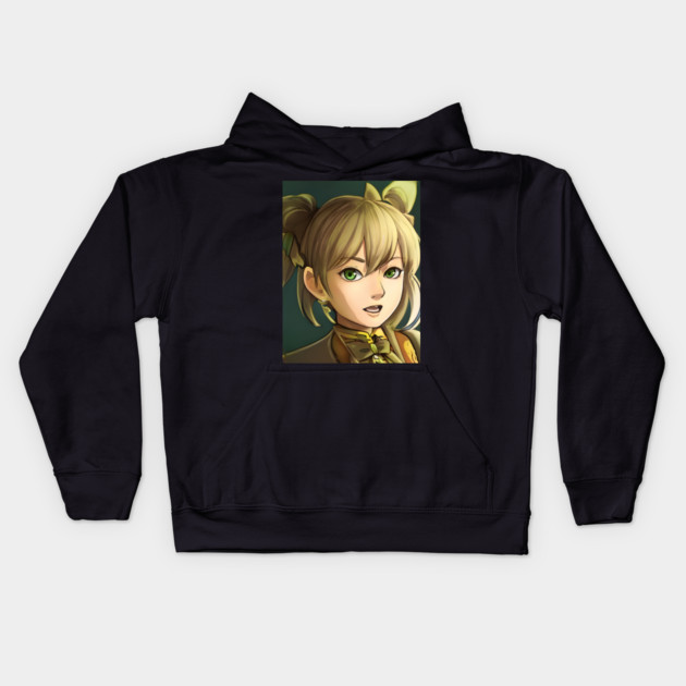 anime charachers Kids Hoodie by animegirlnft
