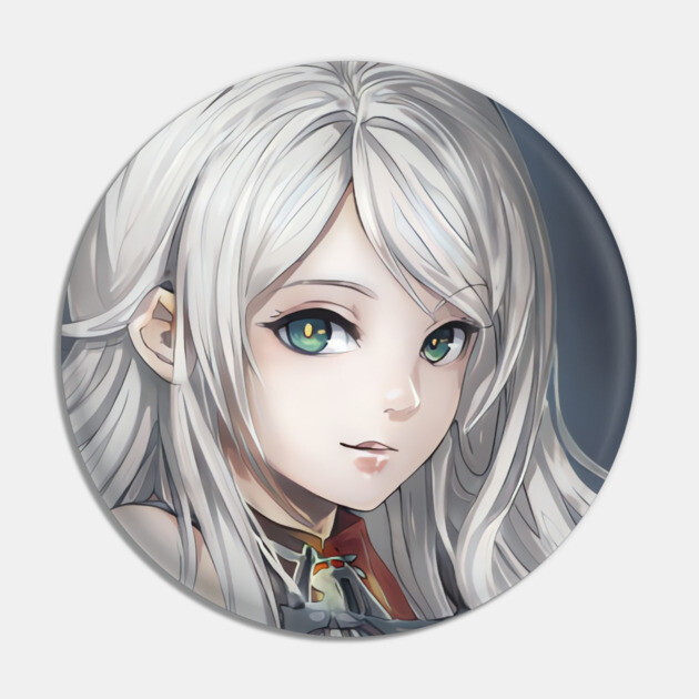 manga cosplay otaku  girl with hair white Pin by animegirlnft