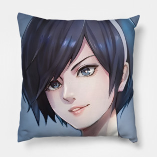 anime and manga girl Pillow
