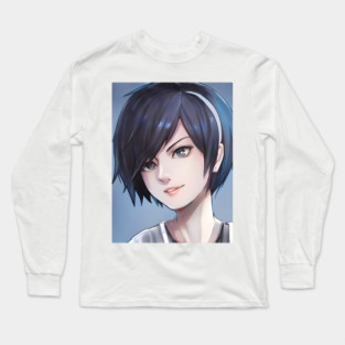 anime and manga girl Long Sleeve T-Shirt