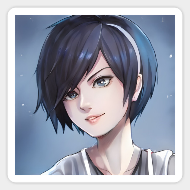 anime and manga girl Magnet by animegirlnft