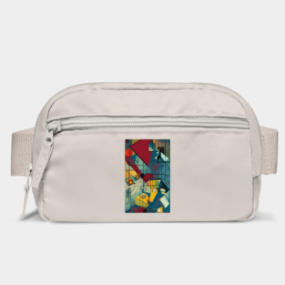 Cubist Line Composition Bag