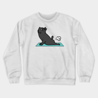 Cane Corso Yoga Pose Crewneck Sweatshirt