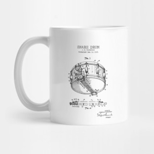 SNARE DRUM patent Mug