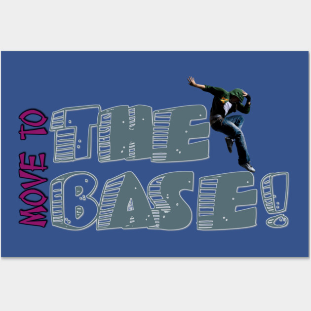 Move to the Deep Base Jam Wall Art by MotiVVaTTi