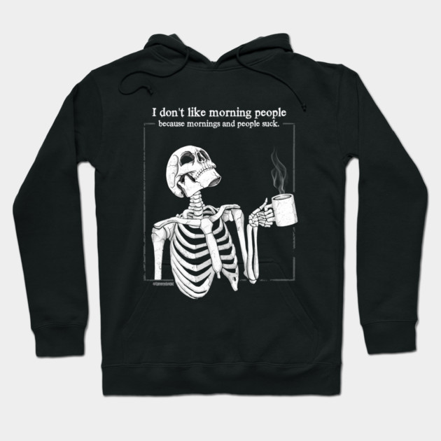 At Least There's Coffee Hoodie by Tommy Devoid