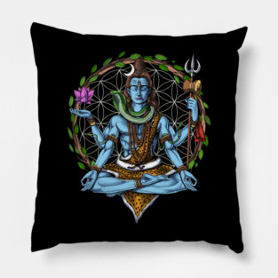 Hindu Shiva Meditation Pillow