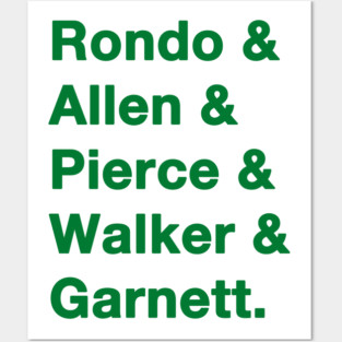 2000's Celtics Green Posters and Art