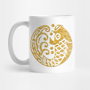 Japanese Mon Nami ni Koi Mug