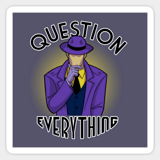 Question Everything Magnet by JoTheZette