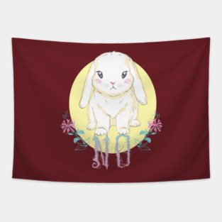 Pay Heed to the Bunny Tapestry