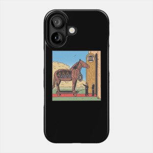 XRP Army Bitcoin Trojan Horse Cryptocurrency Phone Case