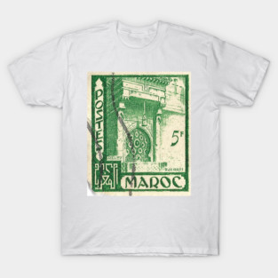 Moroccan Stamp, 1920s T-Shirt