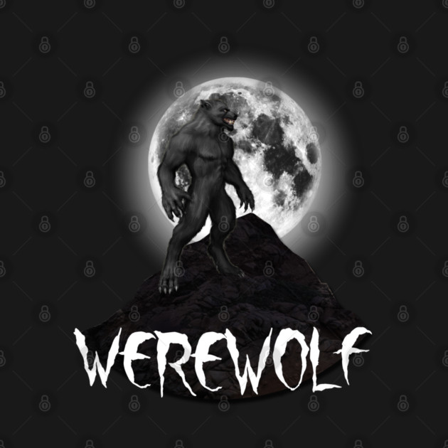 Werewolf Against Full Moon Design by TF Brands