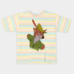 Robin Hood Water Color Kids T-Shirt