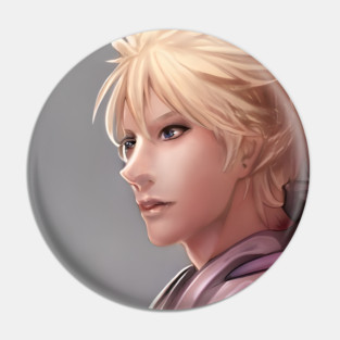 Anime Boy Cute Face Pin