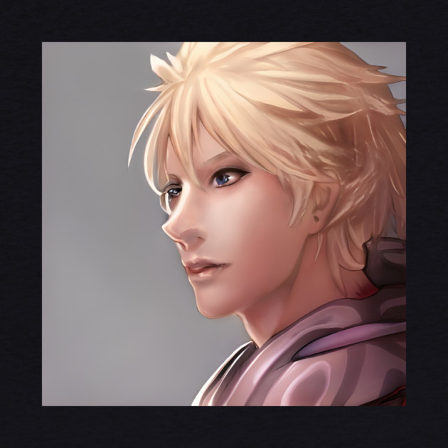 Anime Boy Cute Face by animegirlnft