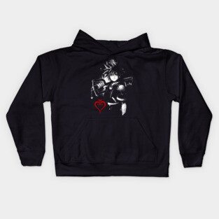 Sora Ink - Kingdom Hearts Video Game - Key Blade Kids Hoodie