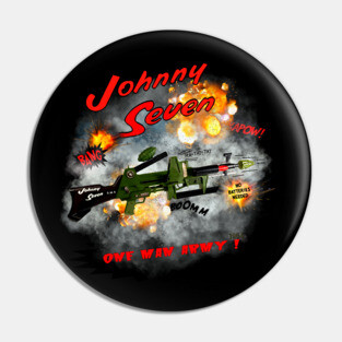 1964 Johnny Seven One man Army Toy from 1964 by MotorManiac Pin