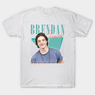 Brendan Fraser - - 90s Aesthetic Fan Design T-Shirt