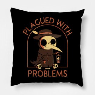 Plague Doctor: Plagued With Problems Pillow
