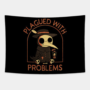 Plague Doctor: Plagued With Problems Tapestry
