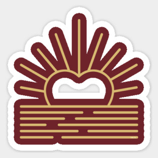 Love Rise Valentine Sticker