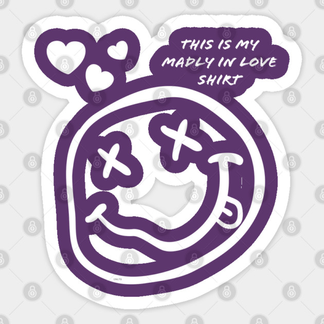 Madly in Love Funny Humor Valentine Sticker by creative
