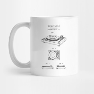 TURNTABLE patent Mug