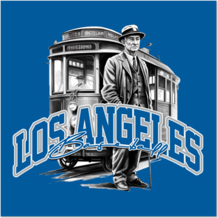 Los Angeles Baseball - Mascot Posters and Art