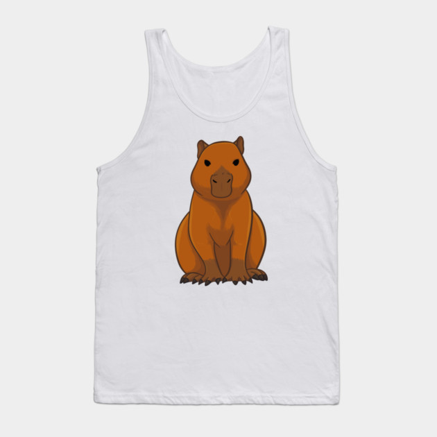 Capybara Tank Top by DeguArts