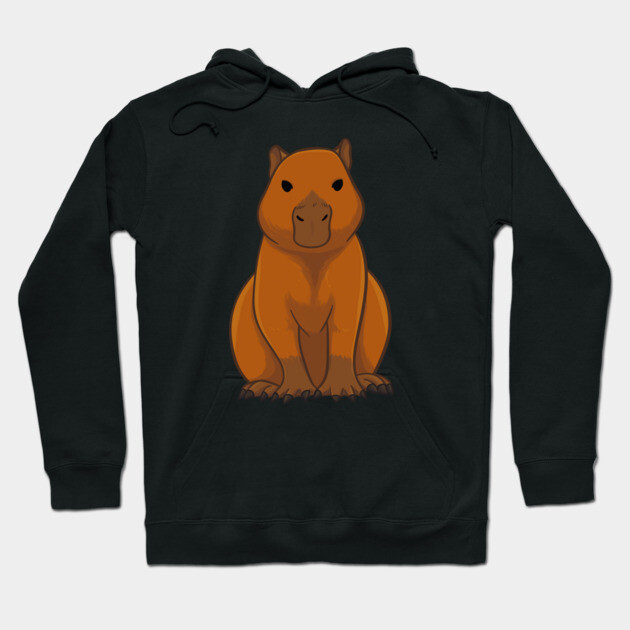Capybara Hoodie by DeguArts