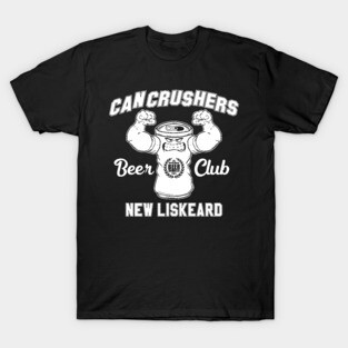 Can Crusher Beer Club (New Liskeard) T-Shirt