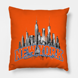 New York Baseball - Mascot Pillow