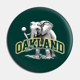 Oakland Baseball - Mascot Pin
