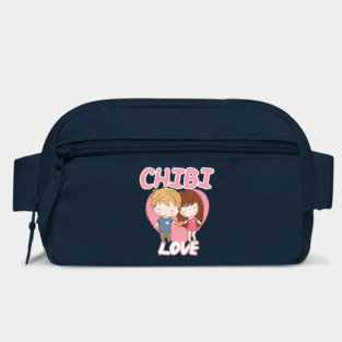 Chibi Love Anime Couple Humor Bag