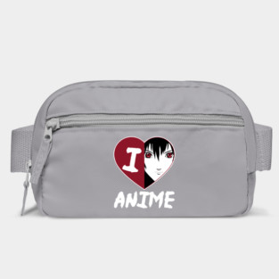 I Love Anime Face Bag