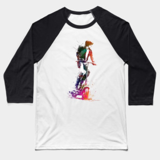 Electric scooter sport art Baseball T-Shirt