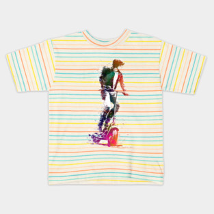 Electric scooter sport art Kids T-Shirt