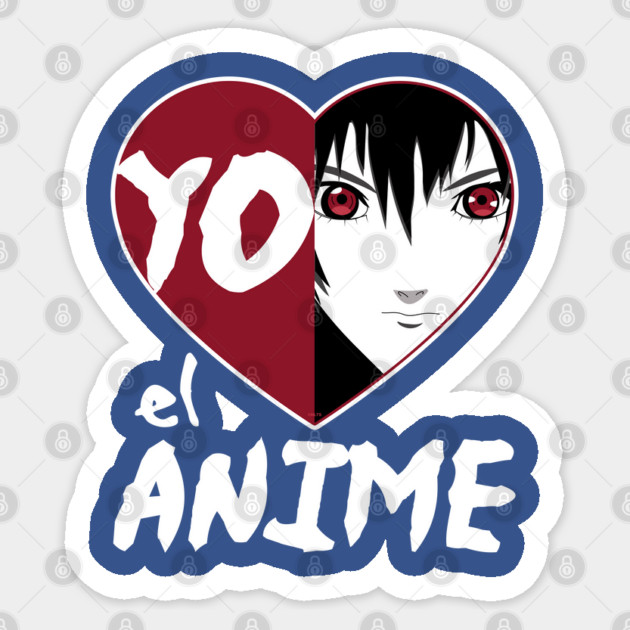 Yo Amo el Anime Face Sticker by creative