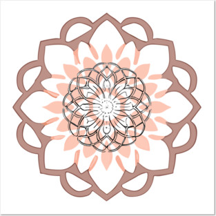 mandala Clamber drawingmandala Surge standing Posters and Art