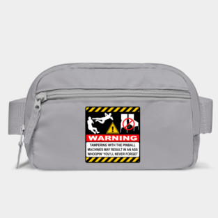 Don't touch my pinball machines! Bag