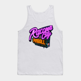 Raccoon City Pinball Backbox Tank Top