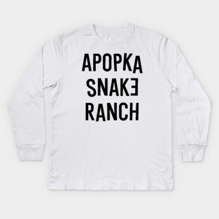 Apopka Snake Ranch Kids Long Sleeve T-Shirt