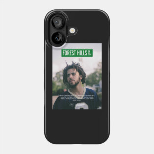 J Cole – 2014 Forest Hills Drive | Tracklist Poster Phone Case